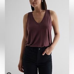 EXPRESS Purple Tank Top - S